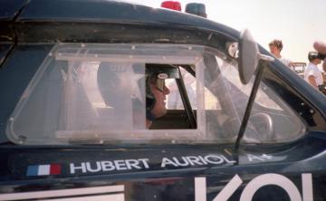 Hubert Auriol, Raid Atlas 1988 / Foto: Josep Autet